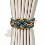 bracelets tressés nœuds chinois boucles magnétiques couleurs variées moderne ethnique adultes enfants