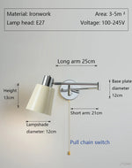 lampe murale conique moderne blanc fixée mur éclairage led quotidien