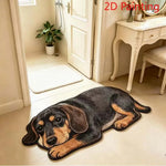 tapis forme lapin moderne doux marron clair blanc antidérapant salon chambre