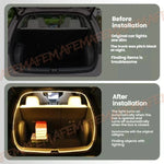 bande lumineuse flexible led or jaune doré adhésive moderne minimaliste echangement voiture
