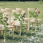 guirlande artificielle feuilles vertes vigne moderne décoration intérieure accrochable bricolage mariage festives