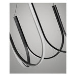 suspension lumineuse moderne or noir blanc ampoules led minimaliste contemporain semi encastrée certifications ul