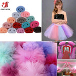 rubans tulle multicolores tissu filet décoration festive costume scène bricolage rapide respirant