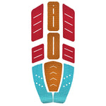 tapis traction surf antidérapants adhésifs noir bleu rouge moderne plein air surfing paddleboard