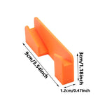 support calibre orange pratique adhésif mural économie d’espace facile porte mur vernier caliper holder