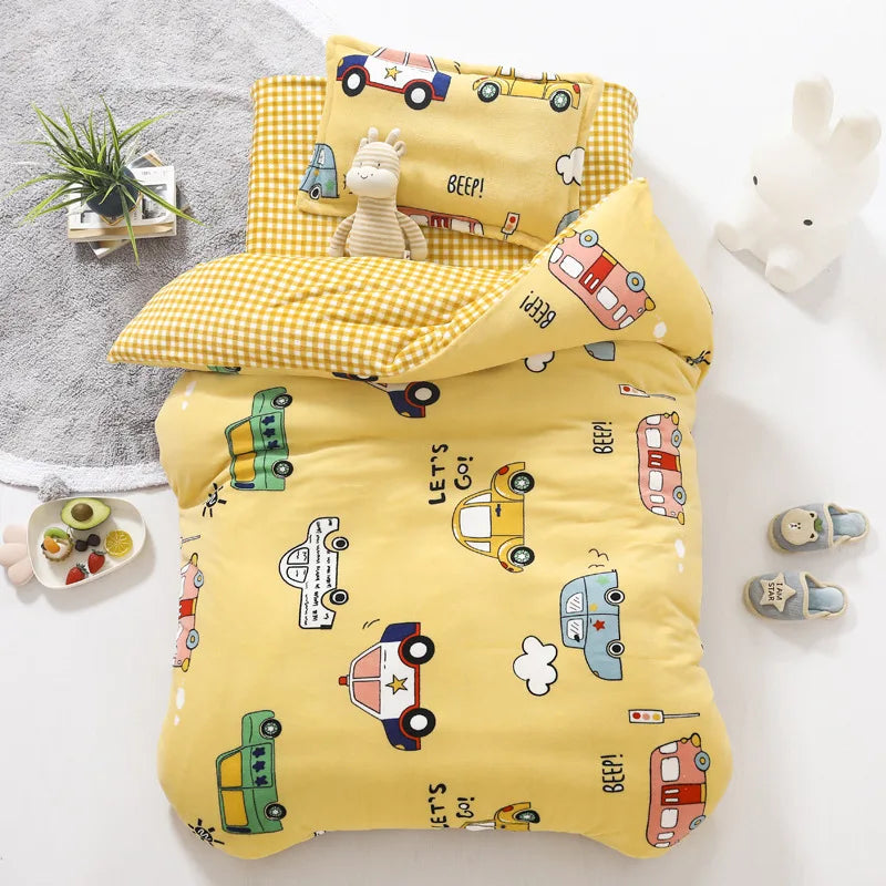 Ensemble de literie bébé en coton doux