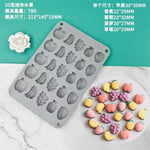 moules silicone gâteaux deco moderne framboise orange champignons cacahuètes fondant tronc arbre