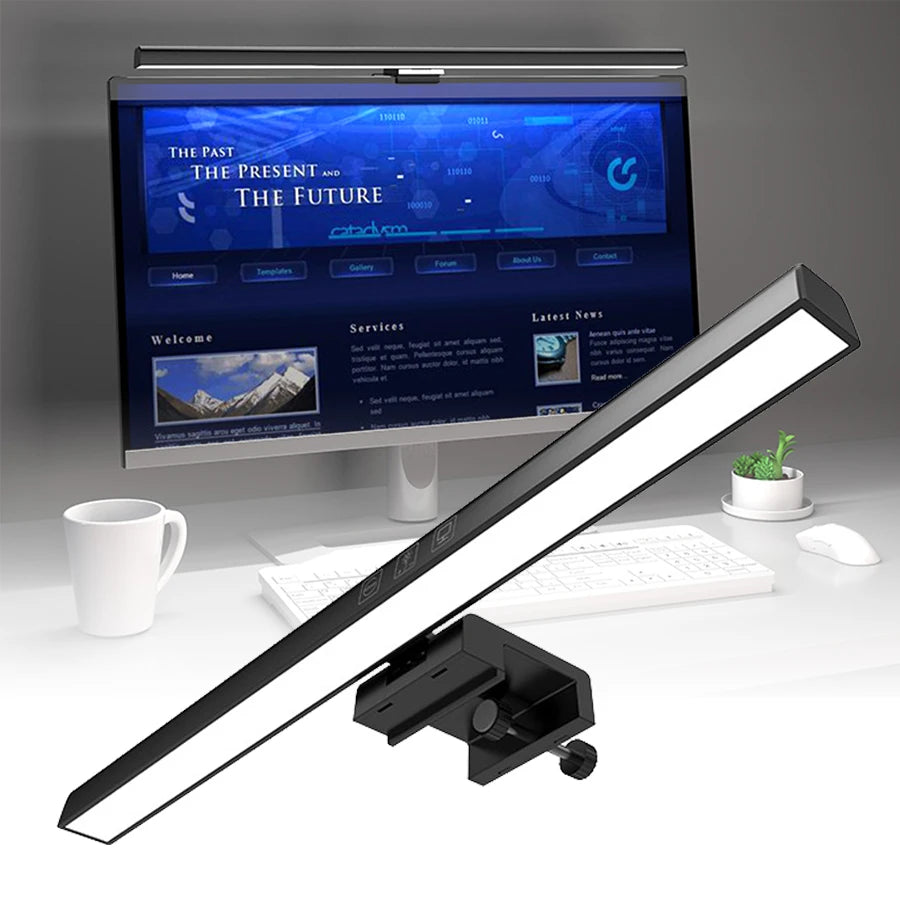 lampe led barre lumineuse 33cm 50cm moderne minimaliste écran pc usb