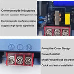 transformateur puissance 12v 24v 45w 60w 100w bleu industriel silent led alimentation électrique certification