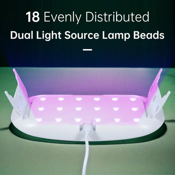 lampe uv résine led 365 395nm moderne pliable synchronisation rapide blanc rose