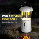 lampe portable led étanche camping trois couleurs gradation progressive suspensionextérieur