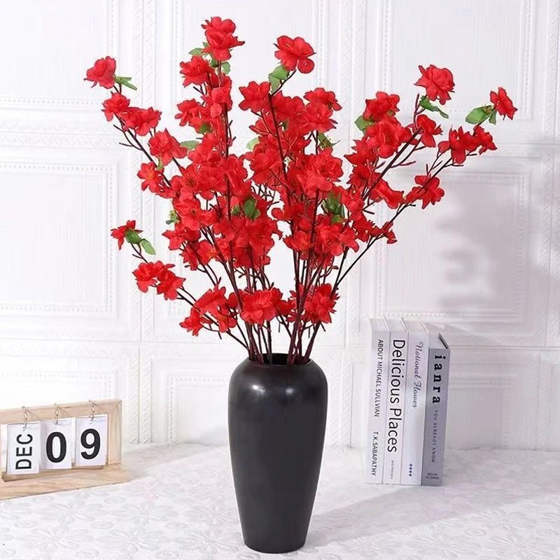 bouquet artificiel fleurs simples modernes vase intérieur décoration maison anniversaire mariage