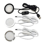 lampe led blanc moderne adhésive 60mm câble 1500mm interrupteur 5v led autoinstaller