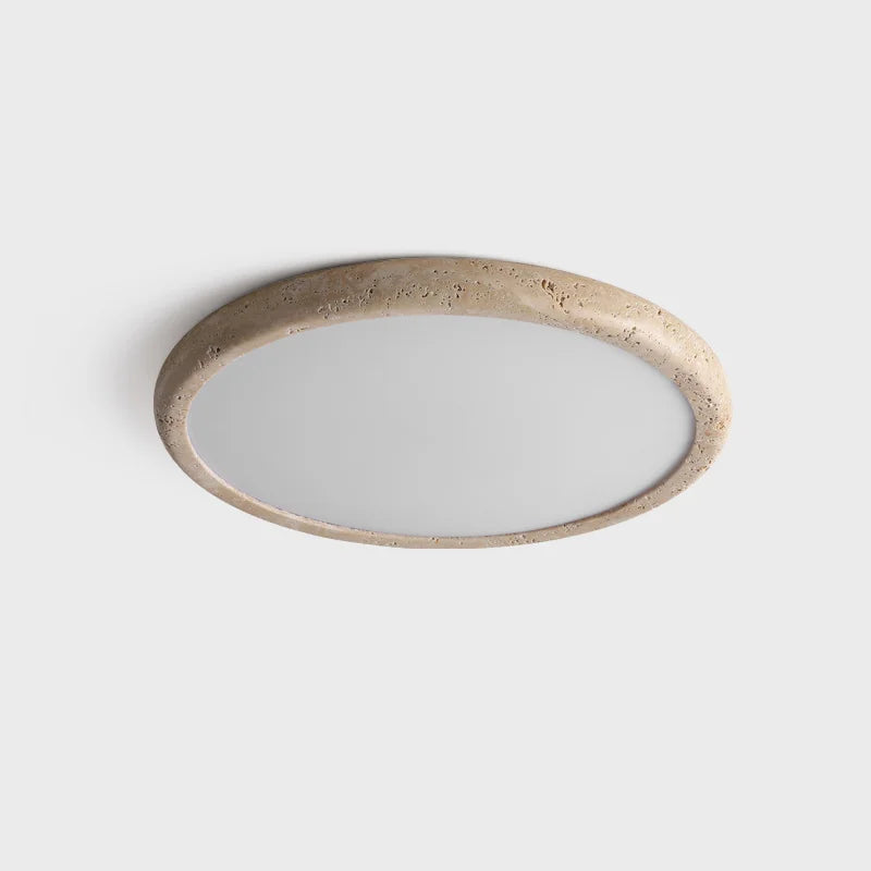 plafonnier led moderne minimaliste texture granulaire beige gris clair opacité murale interrupteur tactile