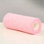 serviettes cuisine microfibre rose clair douces absorbantes modernes pratiques 20 pièces rouleau