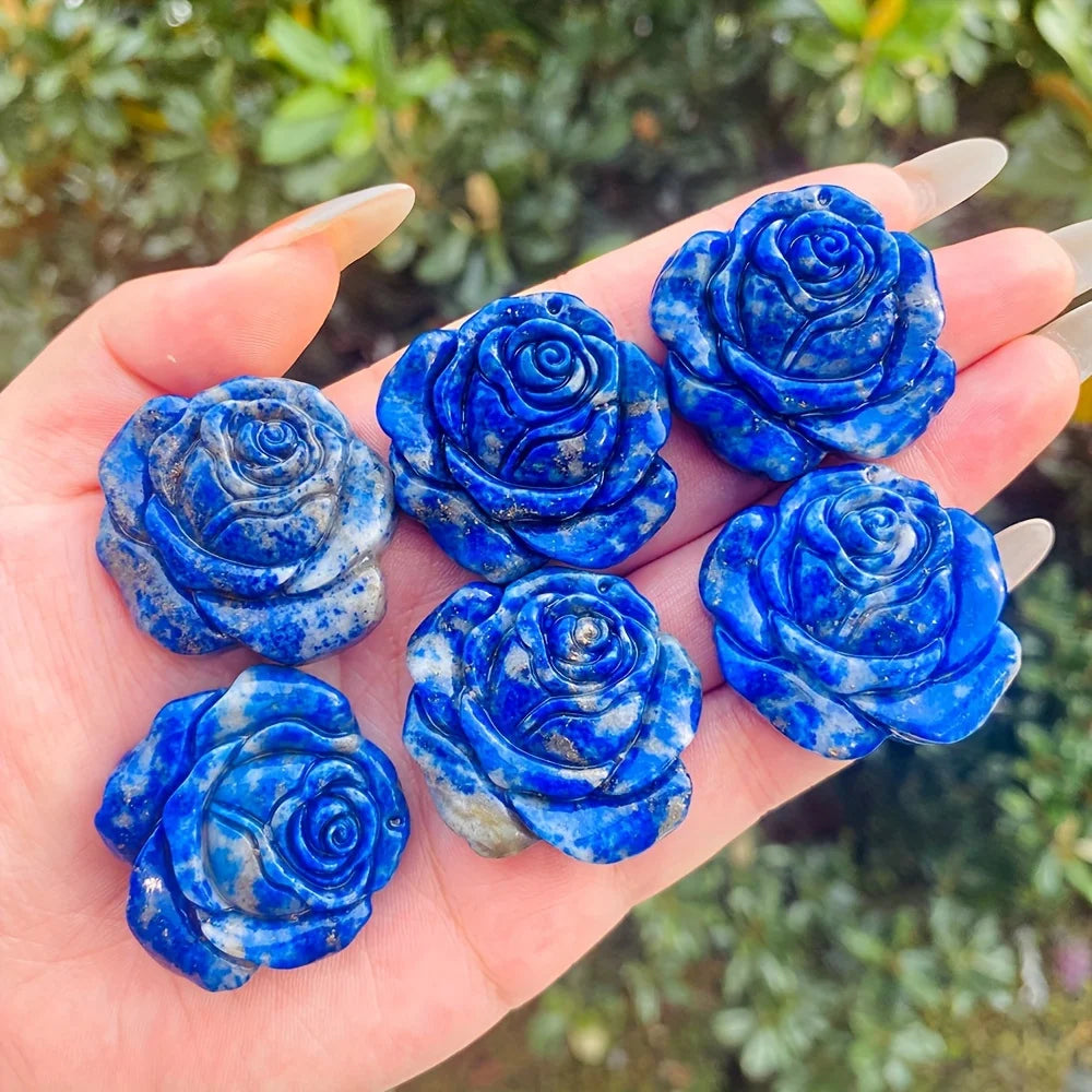 fleur artificielle bleue cristal marbré décoration intérieure moderne réaliste 5cm opaquement gravure erotique