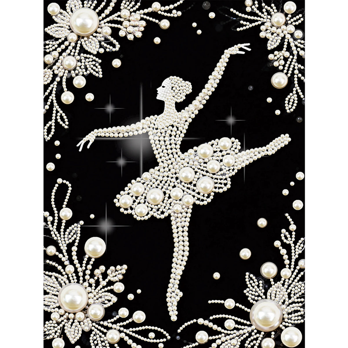tableau décoratif motifs floraux strass or élégant art décoratif diy adulte modernes incluséesOpaqueFlyGirlElves