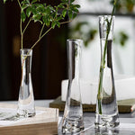 vase verre transparent moderne minimaliste décoration intérieure table chambre mariage