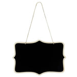 ardoises décoratives tableaux noirs cordelettes suspension mariage enfantin boiserie rustic