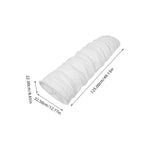 abat jour papier beige rayures modernes élégants clips métalliques doux lumière décoration maison