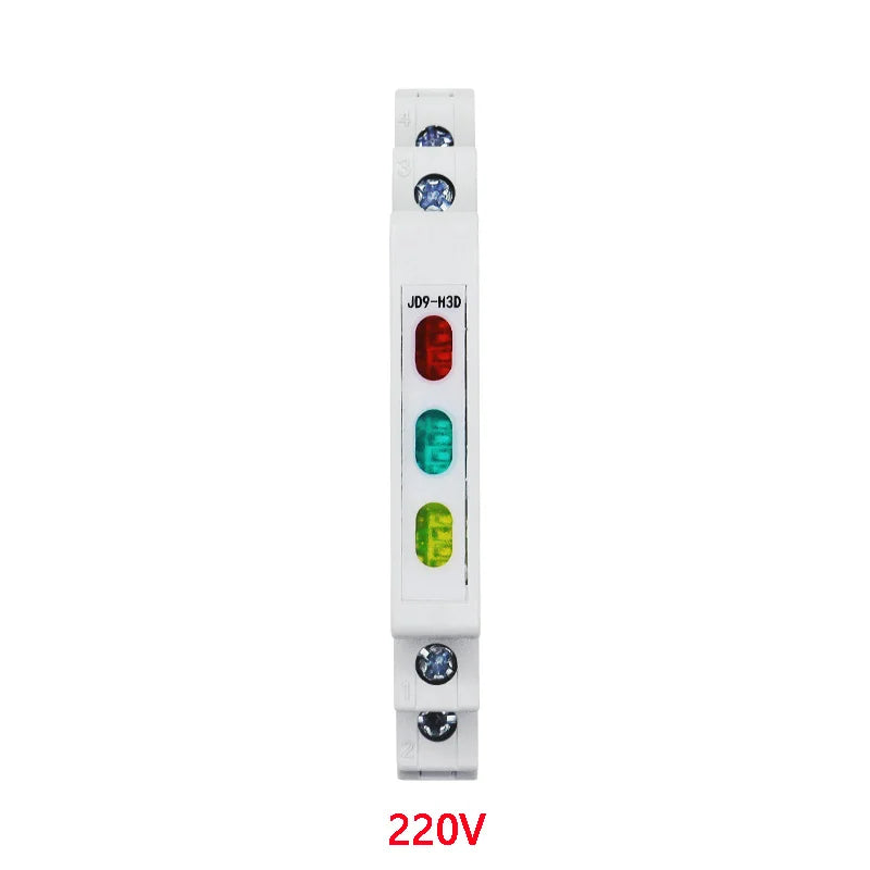 interrupteur électrique moderne blanc rouge flux lumineux faible tension 220v alternatif