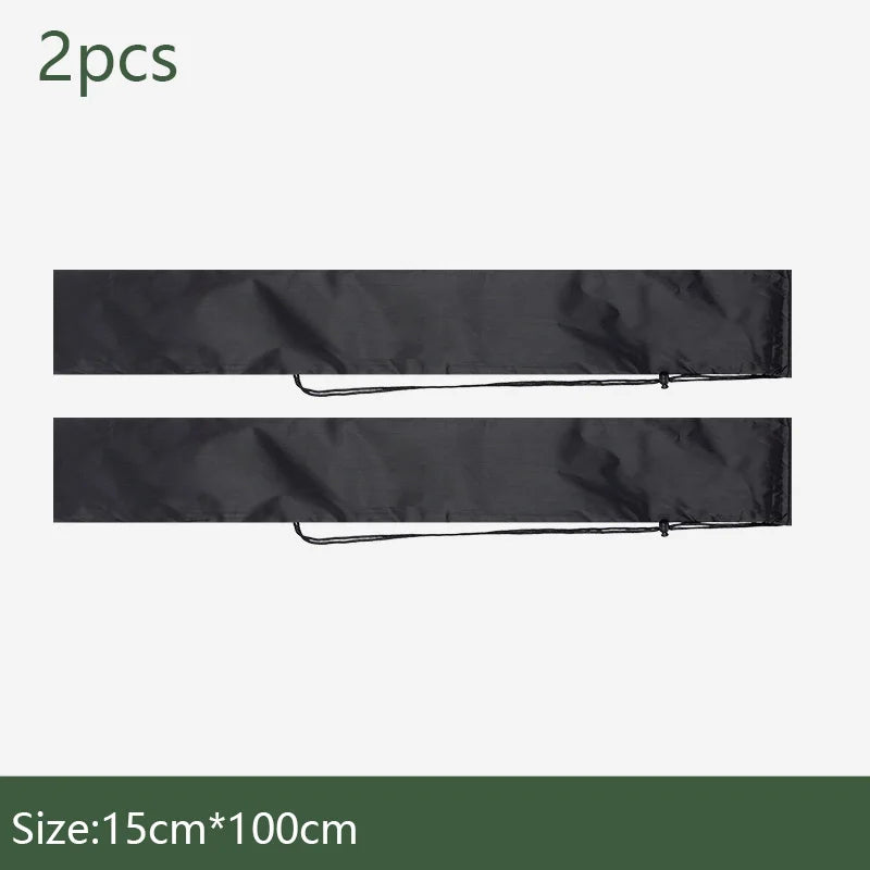 sacs rangement polyester nylon modernes pratiques noirs rouges cordelettes camping voyageextérieur