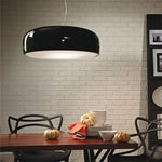 suspension lumineuse moderne e27 led blanc chrome brillant salle manger salon