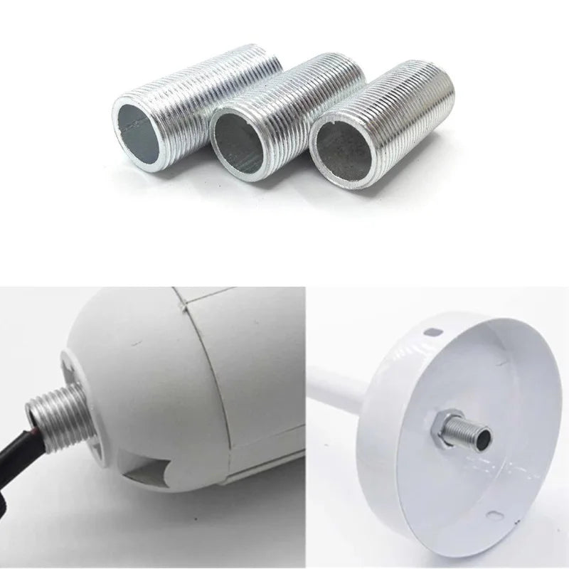 vis filetées argentées filetage régulier industriel 10 pièces M10 10mm 15mm 20mm 25mm 30mm