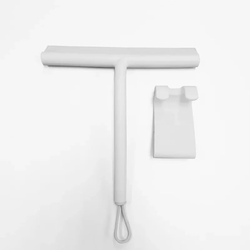 brosse vitre moderne poignée adhésif noir blanc nylon plastique fenêtre nettoyage