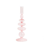 bougeoir moderne transparent bleu vert rose marron intérieur décoration maison élégant