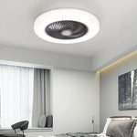 ventilateur lampe led moderne télécommande application mobile 220v certifié ul cqc vde gs