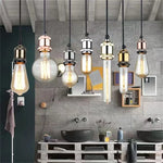 supports ampoule e26 e27 or cuivre noir argent moderne industriels lisses occlusifs eyelets pack