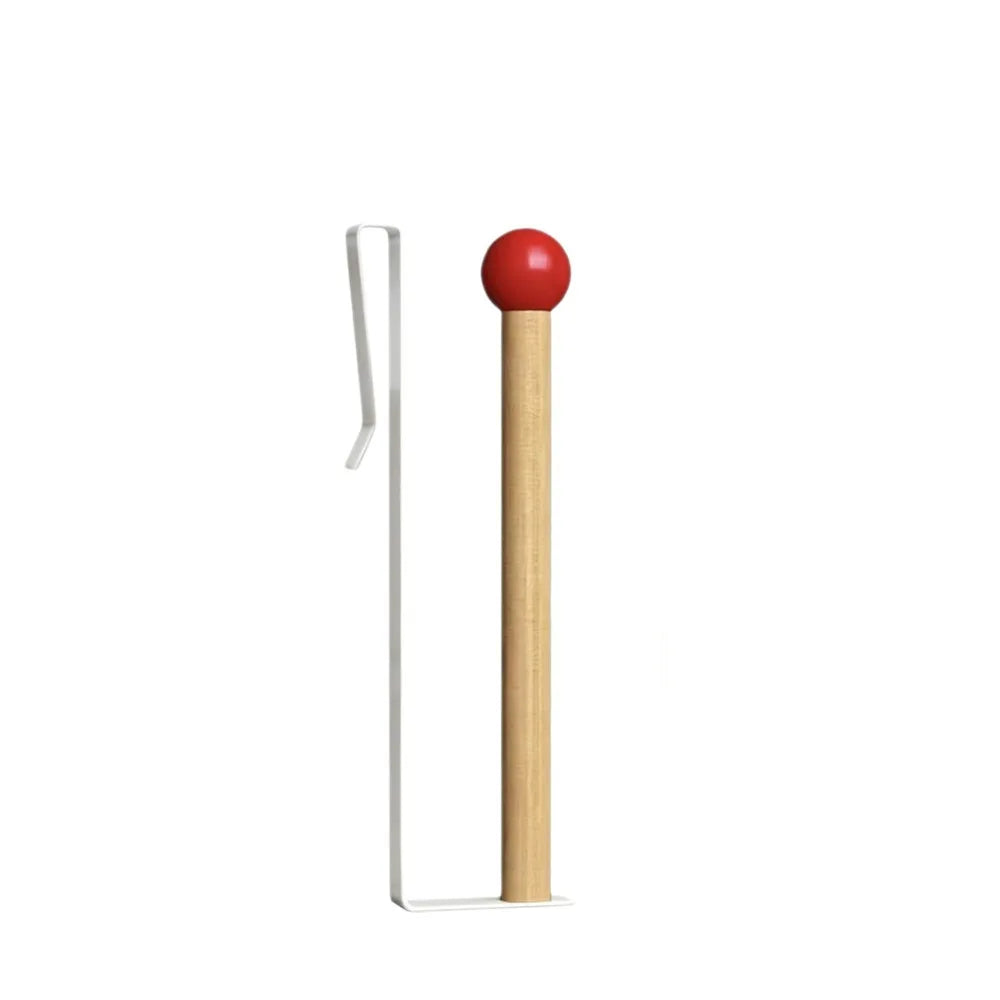 porte serviettes réutilisable moderne acier inoxydable blanc noir bois champignons clips magnétiques minimaliste cuisine