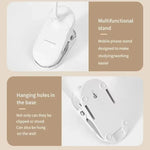 lampe rechargeable led blanc moderne minimaliste clip tactile 60lm 10w ab