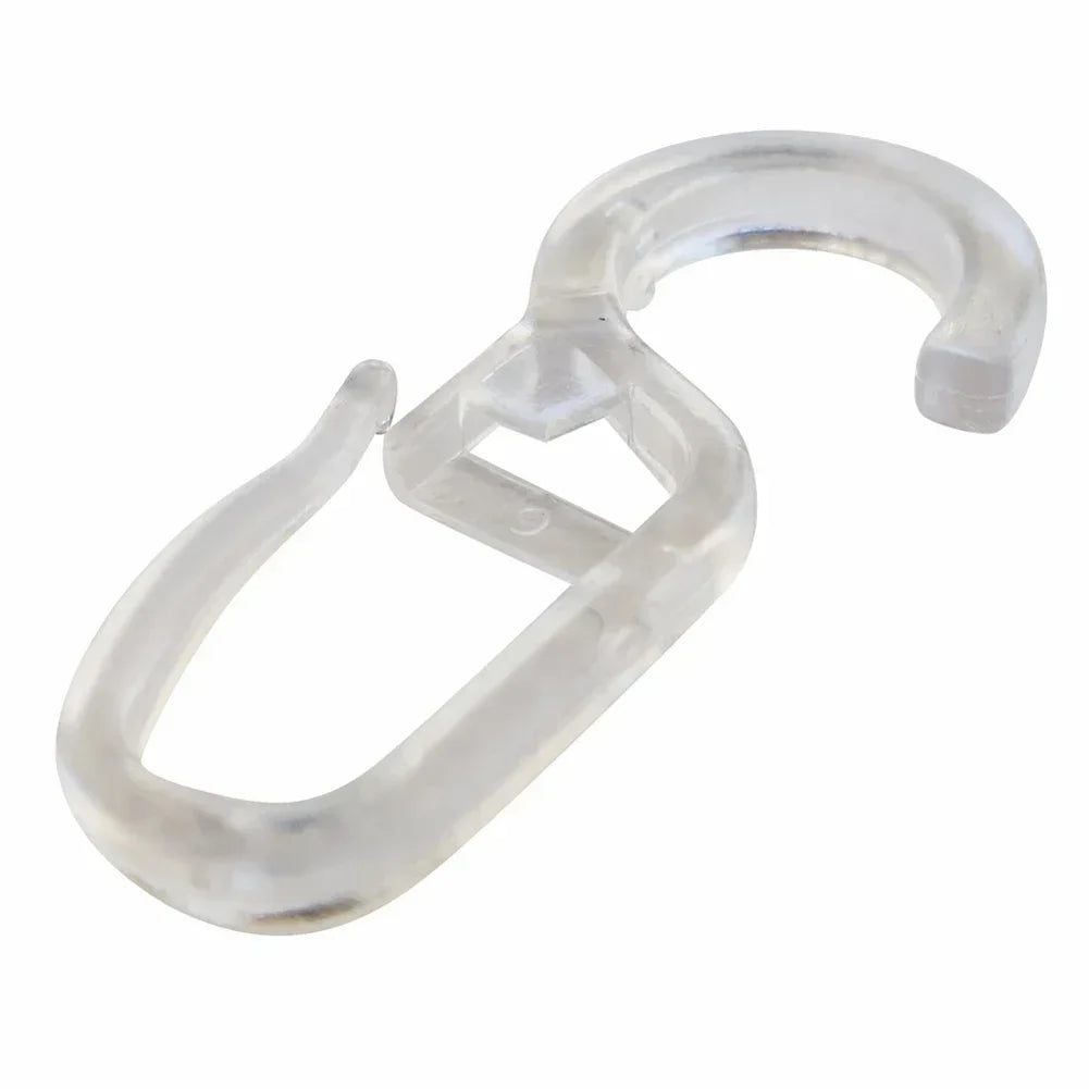 attaches guirlandes lumineuses transparentes clips rideau utilitaires 100 pieces fonctionnels