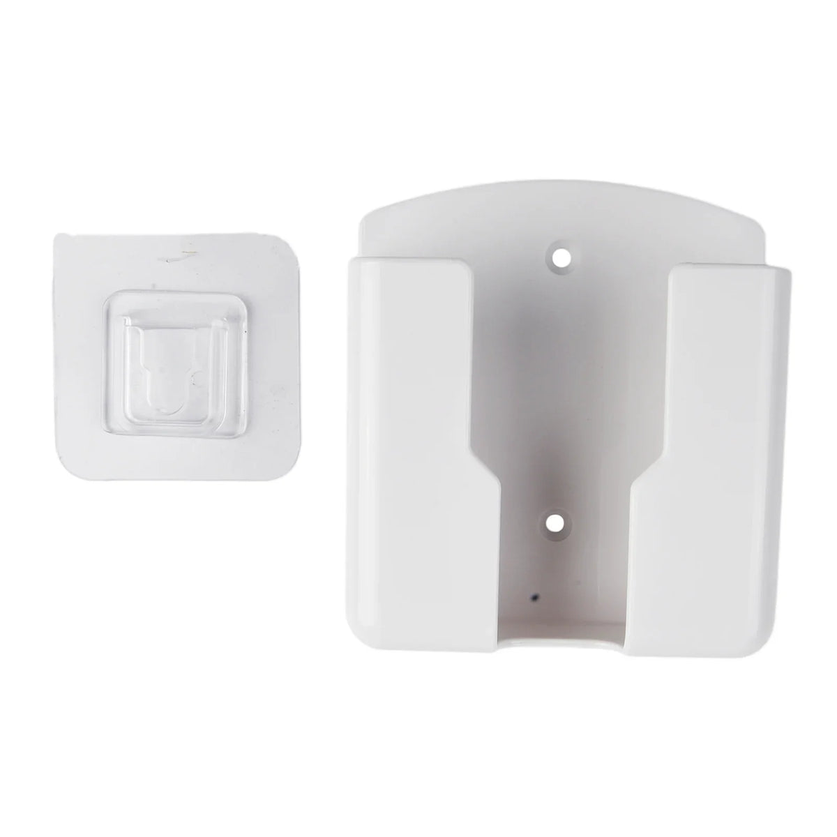 support mural blanc moderne adhésif télécommande boîte rangement rectangle petits objets divers chambre