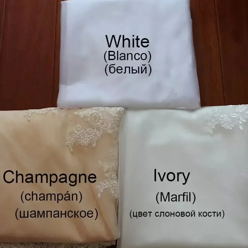 voile mariée blanc ivory dentelle broderie florale transparente classique longueur cathédrale erotique