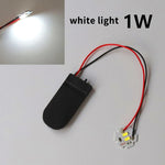 éclairage led diodes blanc noir câbles électriques moderne kit création