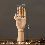 mannequins articulés bois naturel clair classique minimaliste pieds mains tringles