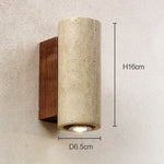 lampe murale moderne pierre marbrée beige brun clair interrupteur câble électrique 249 2000 lumens