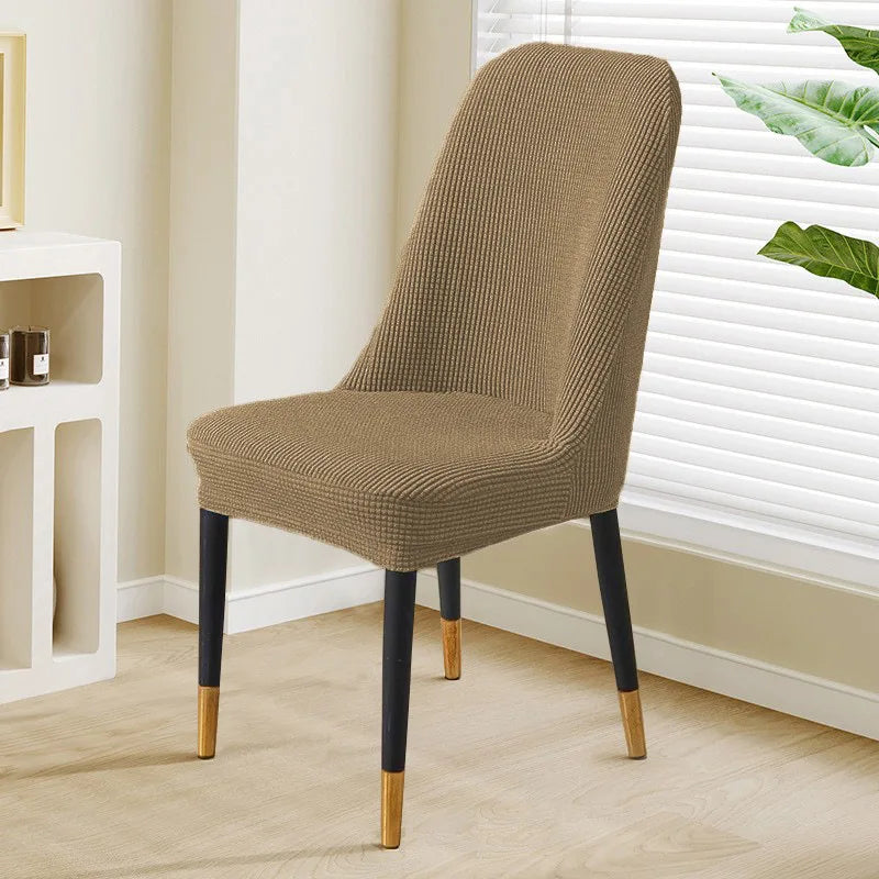 housse chaise tissu carreaux blanc gris moderne adhésif polyestre extérieur adaptable diverse utilisation