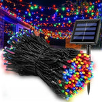 guirlande lumineuse solaire extérieure modes multicolore moderne étanche vacances noël mariage