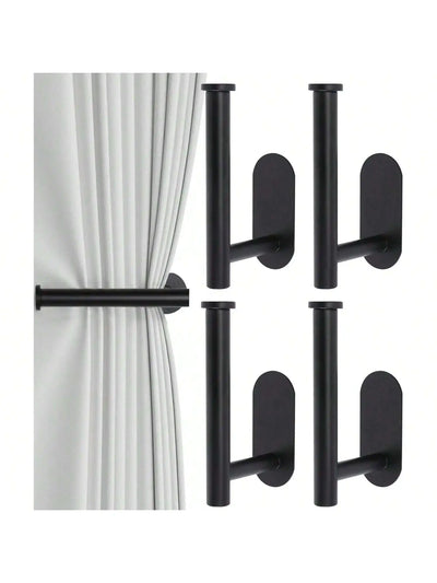 Embrasses adhésives pour rideaux sans perçage - Ombre Interieur