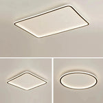 plafonnier led blanc minimaliste ultrathin télécommande certification ul ccc cqc fcc round 40cm round