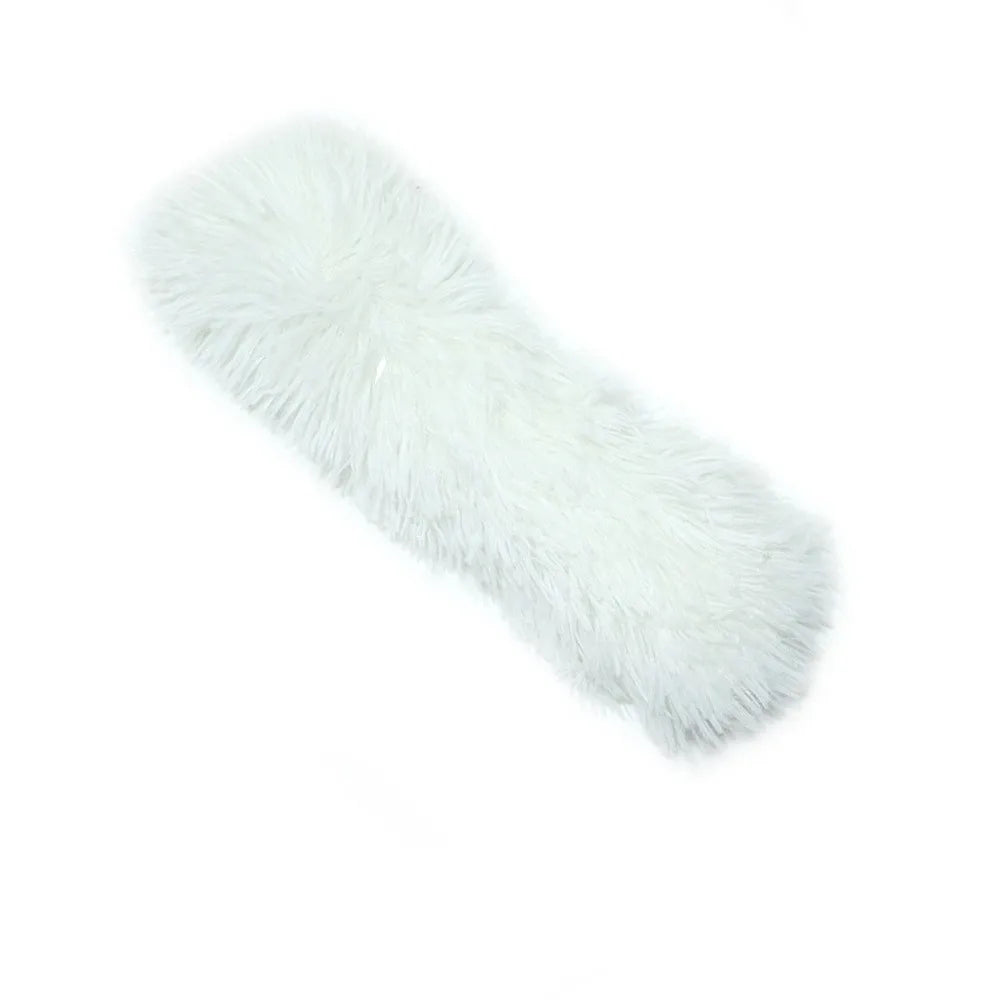 peluche douce chat herbe chat jouet sonore velours pastel blanc rose