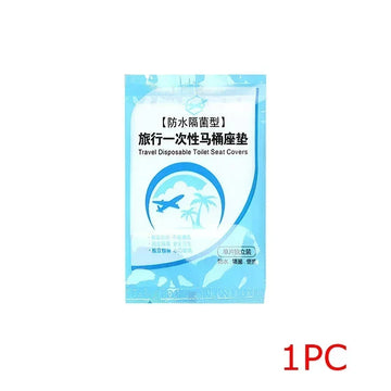 couvre siège toilette jetable transparent adhésif hygiène usage unique respectueux environnement pratique portable camping