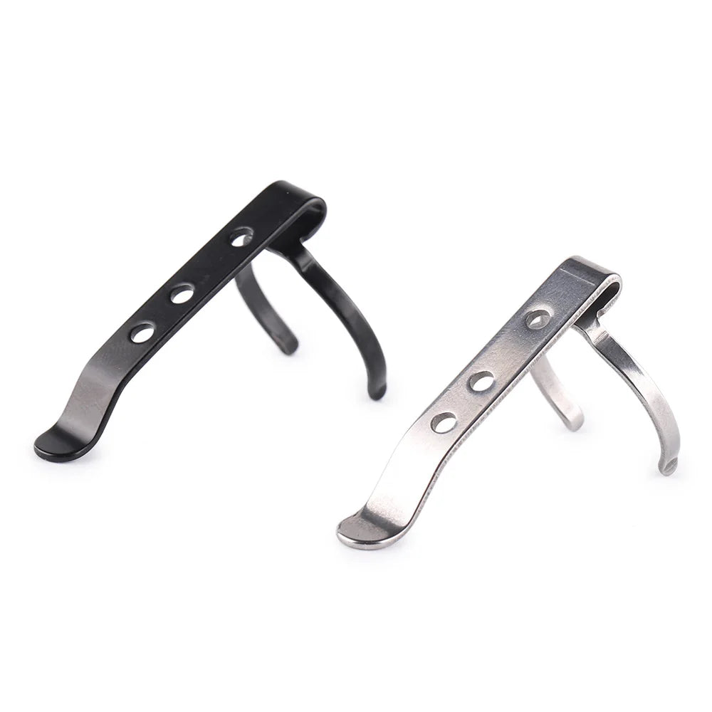 clip métallique noir argenté t2 t3 lampe torche industrielle minimaliste