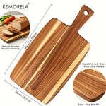 planches découper bois acacia marron grain vertical rustique modernes découpe viandes fromages légumes