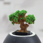 plantes artificielles vertes feuilles ovales pot terre cuite décoration maison réaliste petits espacesintérieur