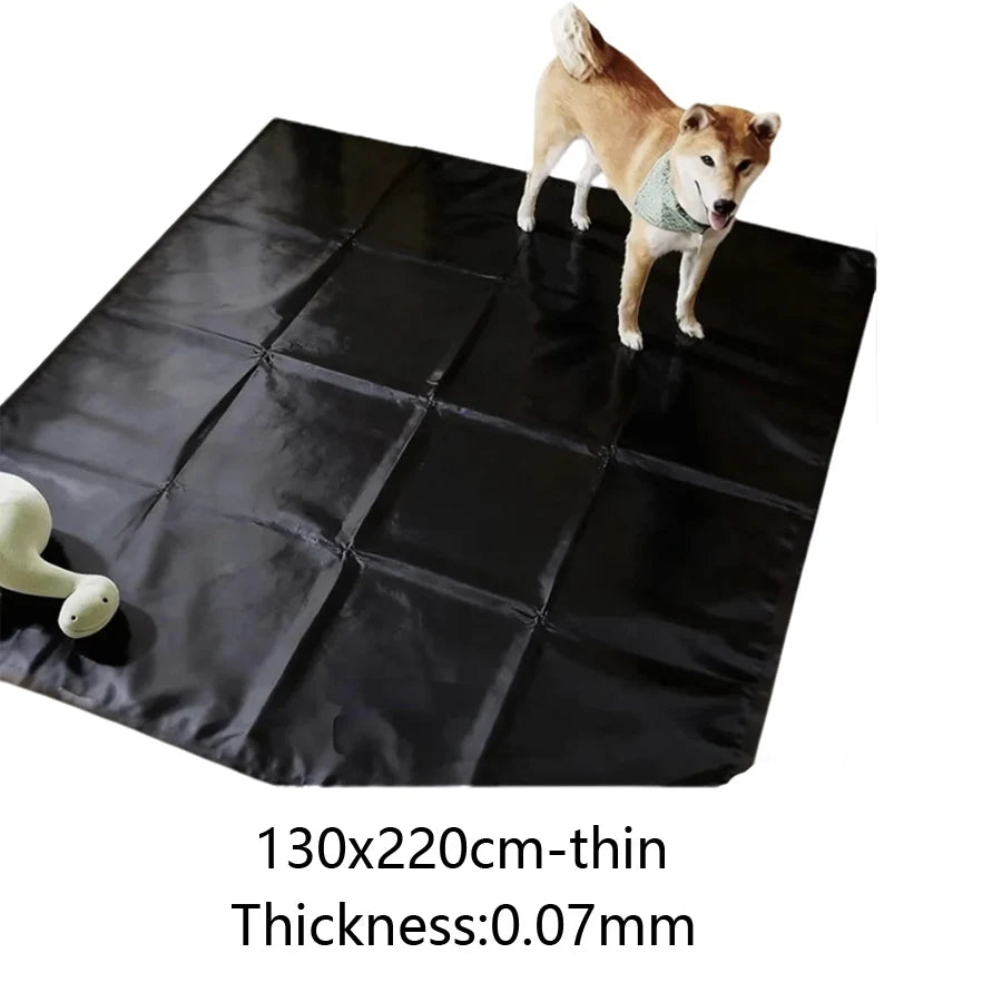 tapis pvc noir imperméable anti poussière animal compagnie sol durable moderne